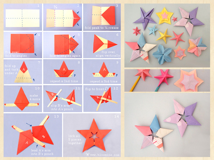 Estrelas-Origami
